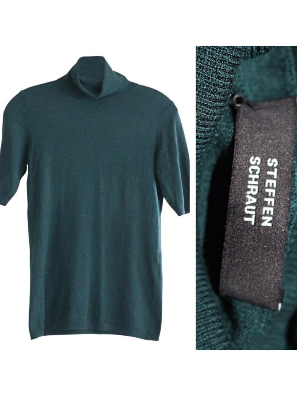 Steffen Schraut - German Designer - Merino Blend Turtleneck, S or M
